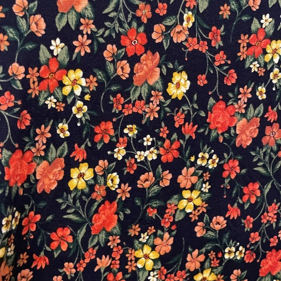 Floral Long Sleeve New With Tags Old Navy Large Dresss - Picture 4 of 5